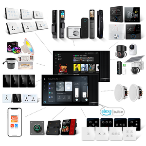 Bảng điều khiển thông minh mới 2025 8pro hỗ trợ điều khiển thiết bị từ xa có màu đen và vàng - Product Image 2