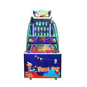 2026 Topseller Indoor-Münzspielautomaten: Verrückter <span class=keywords><strong>Clown</strong></span> Ballwurf-Spielautomat mit Lotteriefunktion - Product Image 2