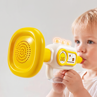 Custom Small Plastic Trumpet Bass Whistle and Harmonica 9-Piece Unisex Toy Set Infant Musical Instrument for Babies and Kids