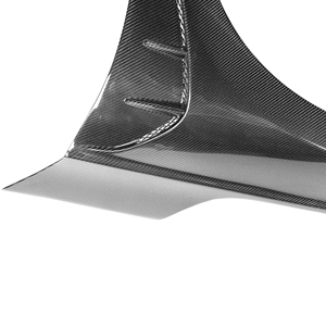 Parafango anteriore in fibra di carbonio reale con rifiniture laterali V per <span class=keywords><strong>Honda</strong></span> 11th Civic FL1 2021-2024 parafanghi civici - Product Image 4