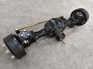 Essieu de <span class=keywords><strong>roue</strong></span> <span class=keywords><strong>avant</strong></span> 1t avec cylindre de direction à double effet Essieu <span class=keywords><strong>avant</strong></span> - Product Image 3