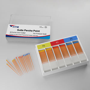 HTM strumenti dentali dentista Set di strumenti ISO materiale di consumo dentale Private Label punti di guttaperca per i denti canale radicolare - Product Image 3