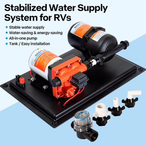 Kit de système de <span class=keywords><strong>pompe</strong></span> à <span class=keywords><strong>eau</strong></span> pour camping-car 12V 24V, <span class=keywords><strong>pompe</strong></span> à diaphragme avec réservoir sous pression, alimentation en <span class=keywords><strong>eau</strong></span> stable pour camping-car, <span class=keywords><strong>caravane</strong></span>, bateau - Product Image 2
