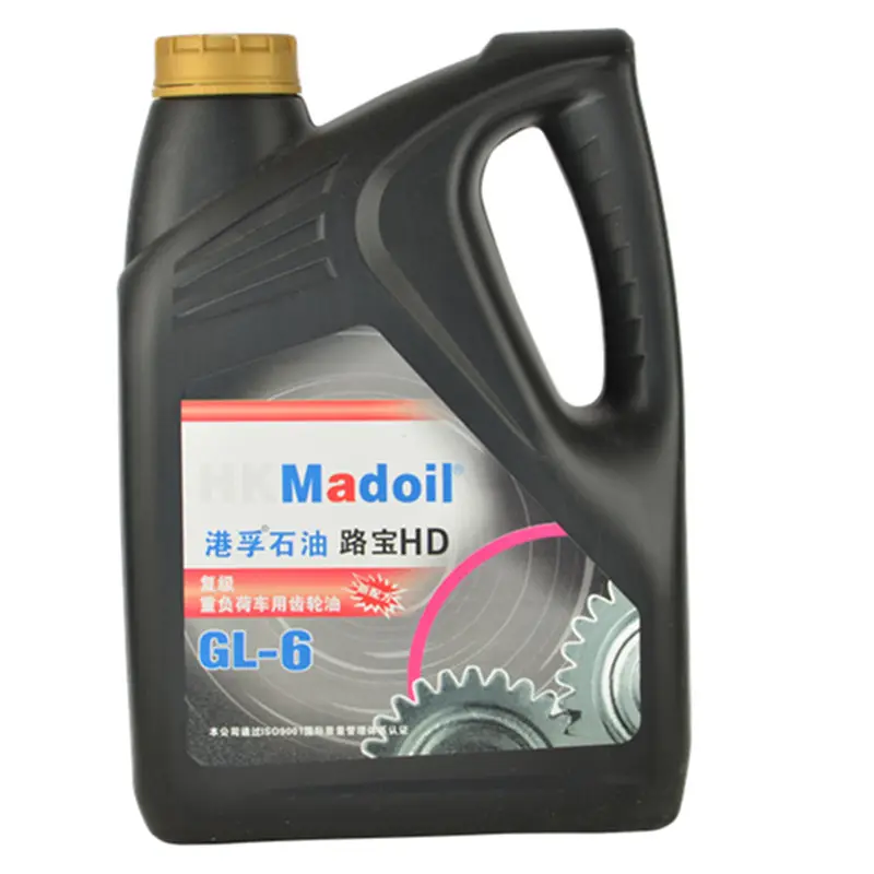 Aceite de engranaje de automóvil Gangfu Lubao, 80W-90, 85W-140, eje trasero totalmente sintético, deslizamiento de aceite de engranaje resistente, 4L, 18L, 200L