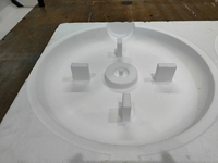 Fresadora CNC de 4 Ejes Rongchi 1500x3000mm, Máquina de Grabado Industrial de Alta Resistencia para Moldes de Madera 3D, Personalizable