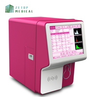 Analizador de Hematología completamente automático FBC CBC Analizador de contador de sangre completa Analizador de Hematología