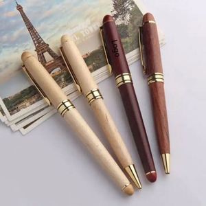 Environmentally Friendly Bamboo/Wood Ballpoint <b>Pen</b> with Custom Logo 0.7mm Writing Width-Elegant Gift <b>Pen</b> for Office & School Use - Product Image 1
