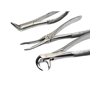 Forceps d'extraction dentaire professionnels pour adultes en acier inoxydable, instrument chirurgical dentaire, poignée ergonomique, fournisseur en gros - Product Image 1