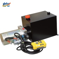 Unité hydraulique à commande manuelle et à distance filaire avec moteur horizontal AUS DC personnalisable et plusieurs vannes de commande