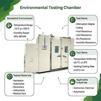 Lituo Walk-in Constant Temperature and Humidity Test Chamber Large Scale Environmental Testing Equipment High Accuracy