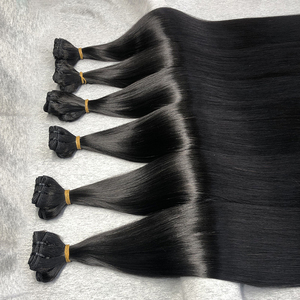 Vendeurs vietnamiens 100% Extensions de cheveux cambodgiens Double Drawn cheveux crus Super Wave-Straight Afro Curl birman Curly - Product Image 3