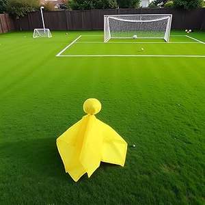 Drapeau de pénalité de football de qualité supérieure, accessoire officiel pour arbitres, choix des officiels professionnels - Product Image 5