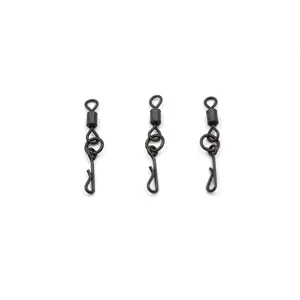 Carp Fishing Accessories Q-shaped snap and Lengthened rolling swivel
