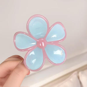 Новинка, корейская мода, заколки для волос с изображением акулы, милые заколки для волос с контрастными цветами для женщин, элегантные аксессуары для волос, подарок - Product Image 4