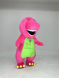 Cho Thuê <span class=keywords><strong>Barney</strong></span> Các Khủng Long Linh Vật Trang Phục Cho Người Lớn 2.6M 2M Fluffy <span class=keywords><strong>Barney</strong></span> Rồng Linh Vật Trang Phục Quần Áo Cho Các Câu Lạc Bộ Bên - Product Image 5