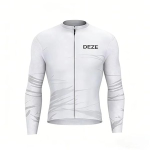 Maillot de Ciclismo Zede Multicolor de Secado Rápido con Estampado por Sublimación, Transpirable, Ligero, de Manga Larga para Ciclismo de Carretera y Montaña - Product Image 2