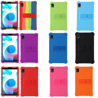 Pour Realme Pad Mini 8.7 ''2022 enfants peau douce antichoc étui en silicone tablette housse pour Realme Pad Mini Funda béquille coque