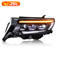 Pour Toyota Land Cruiser Prado phare avant 2018-2022 Land Cruiser Prado LC150 phare LED projecteur lentille DRL pièces de voiture