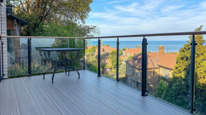 Lame de Terrasse en <span class=keywords><strong>Composite</strong></span> Co-Extrudé WPC pour Extérieur Jardin PVC Revêtement de Sol Extérieur - Product Image 5