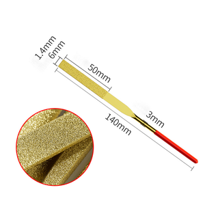 Tập tin Mài Kim Cương Nhỏ Gọn-Bộ 3 hình dạng cầm tay để mài kim loại/đá/Nhựa tại chỗ - Product Image 6