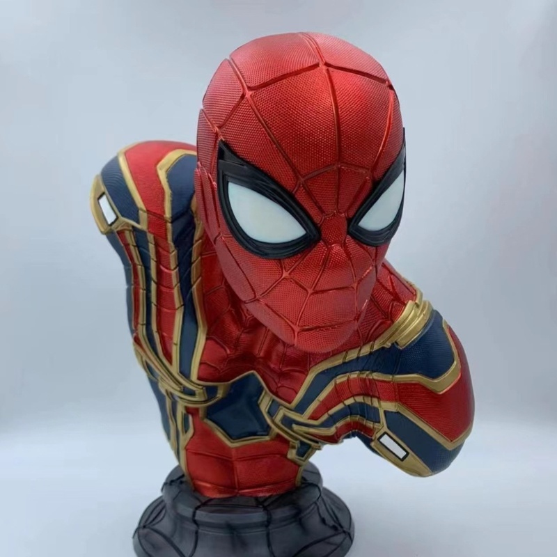 Sculpture buste Spider-Man