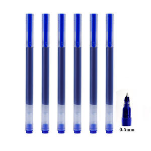 Stylo signature à séchage rapide, vente chaude, prix bas, 0,5 mm, stylo gel en plastique promotionnel, logo personnalisé pour le bureau, l'école - Product Image 2