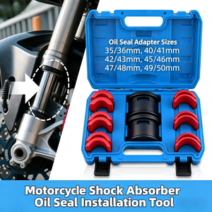 Kit d'outils multifonction pour l'extraction et l'installation de joints d'amortisseurs de moto avec étui pour la maintenance et la réparation - Product Image 5