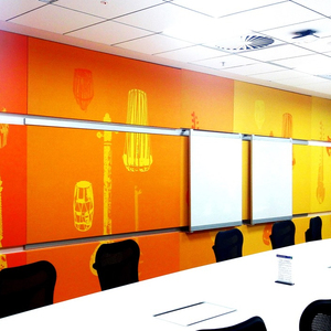 Chất Lượng Cao Kỹ Thuật Số Vải Bọc Acoustic Tấm Thân Thiện Với Môi Vật Liệu Trang Trí 3D Mô Hình Thiết Kế Tốt Nhất Cách Âm - Product Image 1