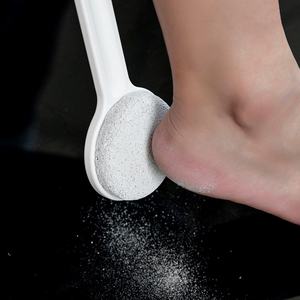 बहु-कार्यात्मक पुमलिस पत्थर लंबे हैंडल के लिए पैर स्क्रबर ब्रश ब्रश ब्रश - Product Image 1