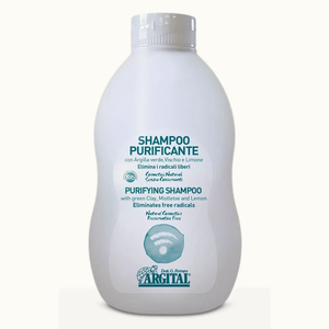 Argital Champú Orgánico Purificante en Forma Líquida de 500 ml con Arcilla Verde, Visco y Limón para Cabello Graso - Product Image 1