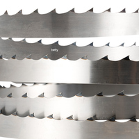 Lames de scie à ruban pour menuiserie, coupe bois et métal, pour scierie et travail du bois, pour la découpe de bois en rondins