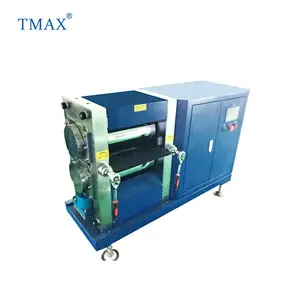 Tmax Merk Lab Lithium Batterij Elektrode Roll Hydraulische Roller Druk Met Druk Gecontroleerde