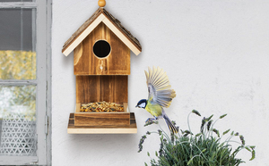 Kuş evleri ahşap kuş evleri dışında kutup ahşap kuş evi asılı Birdhouse gümrükleme bahçe ülke evler - Product Image 6