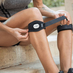 Masseur électrique portable pour genoux à pression d'air avec impulsions pour améliorer la circulation, réduire les gonflements et favoriser la récupération post-chirurgie - Product Image 4