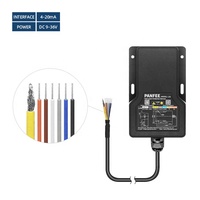 Capteur de mesure laser longue portée étanche IP67 avec interface 4-20 mA, portée de 40 m, précision de 1 mm, fréquence de 20 Hz