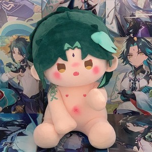 OEM Custom <span class=keywords><strong>Genshin</strong></span> impatto Cartoon figure di gioco di cotone bambola di 40cm Anime <span class=keywords><strong>personaggi</strong></span> nuda peluche per l'arredamento della stanza - Product Image 3