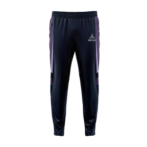 Purple Printed Stand Collar Full Zipper Breathable Quick Dry Lightweight Male Training Set Fashionable Durable Autumn <b>Tracksuit</b> - Product Image 4