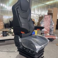 Asiento de Camión de Lujo con Suspensión Neumática de Alto Rendimiento, Listo para Enviar, para Volvo, Scania, MAN, Universal