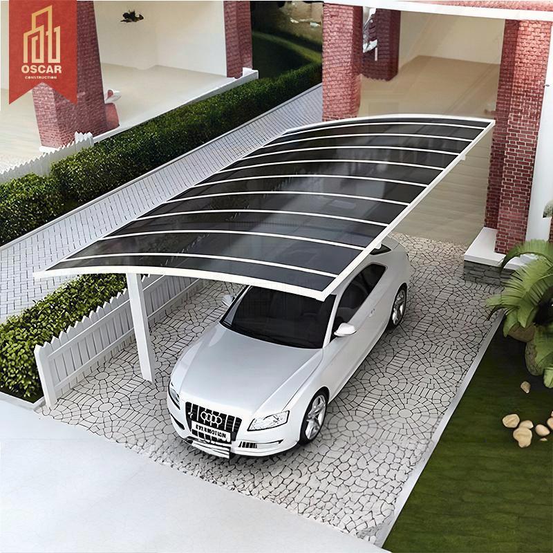 Outdoor Aluminum Awning Powder Coated Car