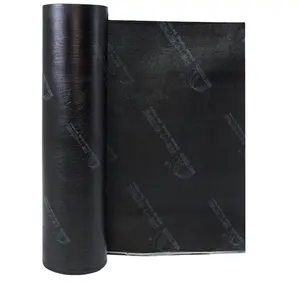 黑色0.5毫米/1毫米/1.2毫米暴露的三元乙丙橡胶应用防水膜，用于屋顶与高质量三元乙丙橡胶防水膜