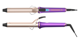 De alta calidad profesional salón infrarrojo cerámica barril tenaza varita LCD de la onda de <span class=keywords><strong>agua</strong></span> rosa púrpura giratorio <span class=keywords><strong>rizador</strong></span> de pelo - Product Image 2