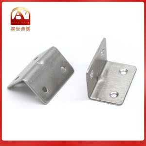 Support d'angle en acier inoxydable 30x30x50x2mm, support d'angle droit durable et épais pour connecteurs de meubles - Product Image 5