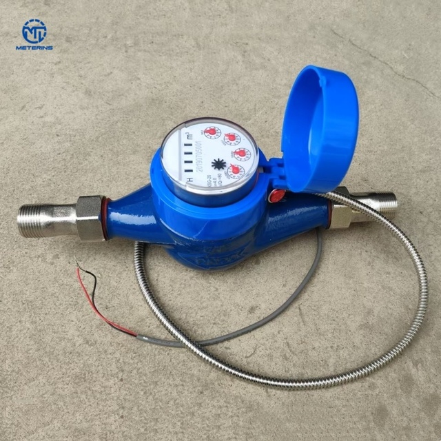 Digital Compact Space-Saving Stainless Steel & Brass 4G/NB-IoT Remote Water Meter with OEM Support for Narrow Pipes Installation