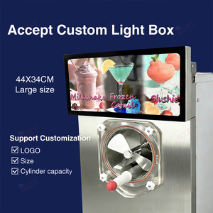 Machine à boissons glacées 120 l/h, 3 réservoirs, machine à slush commerciale, machine à smoothies, machine à boissons alcoolisées glacées, machine à slush - Product Image 2