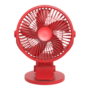 2024 nouveau 2000mAh personnalisé <span class=keywords><strong>petit</strong></span> USB Mini Clip ventilateur sans fil muet <span class=keywords><strong>grand</strong></span> vent double électrique longue Endurance ventilateur de bureau - Product Image 2