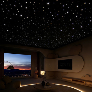 Illuminazione a Fibra Ottica LED RGBW PMMA per Soffitto Effetto Cielo Stellato con Telecomando IP33 e Design Leggero per Casa/Sala Cinema/Bar - Product Image 2