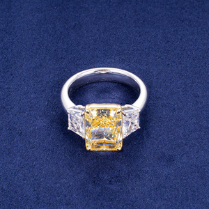 IGI chứng nhận 6ct rạng rỡ ưa thích phòng thí nghiệm phát triển kim cương Nhẫn 18K vàng sinh thái thân thiện món quà cưới trực tiếp từ nguồn nhà máy - Product Image 5