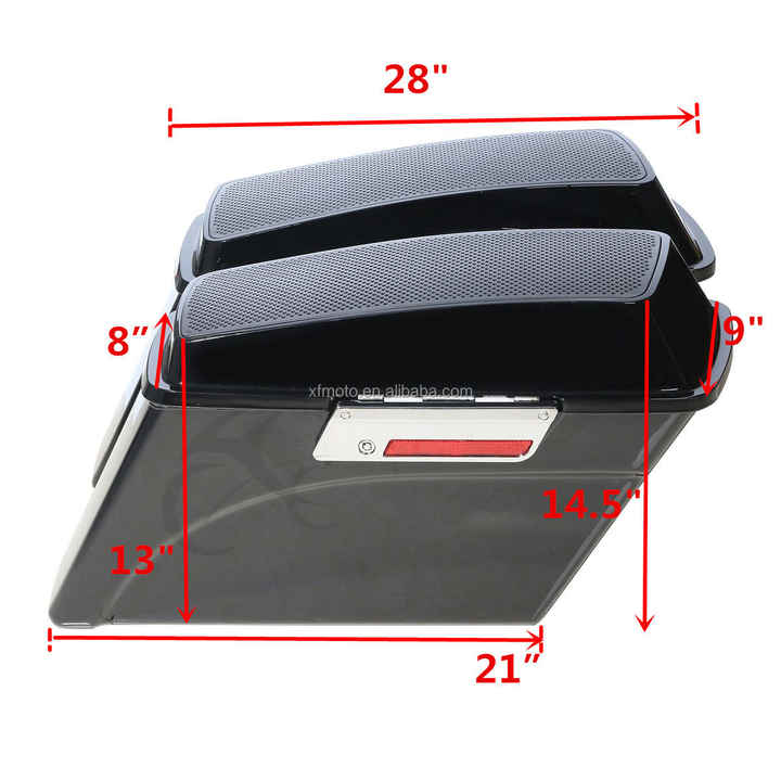 TCMT Saddlebag For Harley XF111541-01 6x9