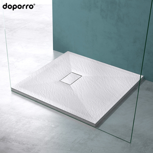 Bandejas <span class=keywords><strong>de</strong></span> <span class=keywords><strong>ducha</strong></span> con superficie <span class=keywords><strong>de</strong></span> piedra Artificial, piedra Artificial <span class=keywords><strong>de</strong></span> diferentes tamaños, sólida, CE ISO9000, <span class=keywords><strong>Rectangular</strong></span>, blanco brillante, 3 años, 800x1200x40mm, duradero - Product Image 4