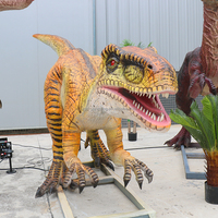 Modèle de Velociraptor animatronique - Dinosaure animé réaliste par le fabricant Zigong